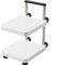 RemixAst Organizador de ollas y sartenes ajustable de 2 a 4 niveles, soporte de almacenamiento para gabinetes de cocina para sartenes de hierro fundido, planchas, platos para hornear, diseño de ahorro