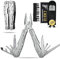 Multitool 21 en 1 de Acero Inox alicates multiusos, navaja tactica, multiherramienta bicicleta, alicates electricista, camping accesorios, navajas multiusos con bloqueo de seguridad y funda