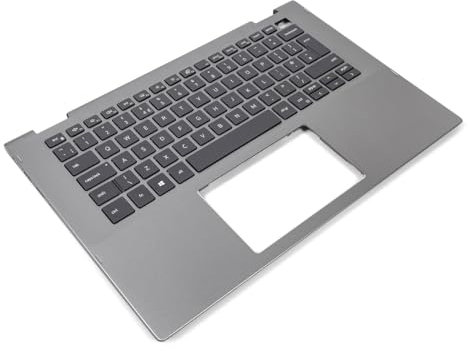 Dell Inspiron 5400/5406 2-in-1 Palmrest & UK ENGLISH Backlit Keyboard - 0X46H3 + 0NWD23 (Renewed)