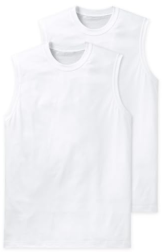 Schiesser American T-Shirt Rundhals Doppelpack Uni schwarz 008150/000