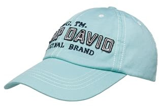 Camp David Herren Base Cap mit Logo-Applikation Sea Mint None
