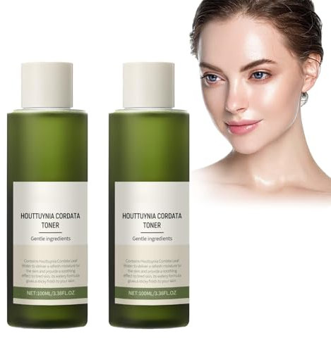 2 Stück Heartleaf 88% Soothing Toner - 88% Heart Leaf Water, Face Toner Gesicht, Beruhigende Haut Gesichtstoner, Beruhigt die Haut, Feuchtigkeitsspendend, Für Alle Hauttypen, 100ml