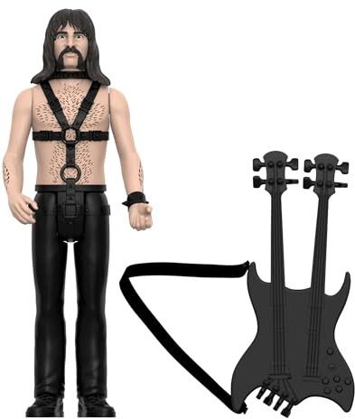 Super7 Spinal Tap Reaction Figures Wave 02 - Derek Smalls (None More Black) Action Figure