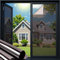 Warmiehomy One Way Window Film Privacy Film for Glass Windows, Anti Glare Mirror Reflective Blackout Window Film, Self Adhesive Window Tint UV Sun Blocker for Home Office, 50x200cm, Tea Silver