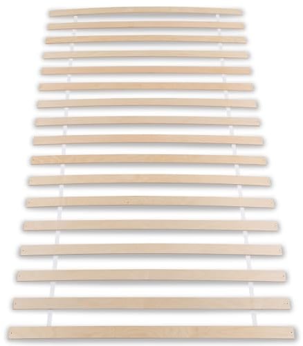 IDIMEX PASIA Lattenrost 120 x 200 cm, Natur - Rollrost aus hochwertigem Birke-Schichtholz, 17 stabile Federleisten, inklusive Montageschrauben, flexibel einsetzbar als Ersatz oder für Neubett