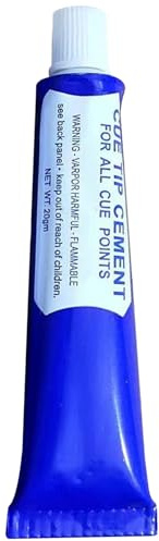 Obelunrp Pool Cue Tips Glue for Billiard Pool Cue Tips, 0.7oz Glue Stick, Epoxy Resin, Slow-Drying, Tip Repair Accessories, Usage en cuisine