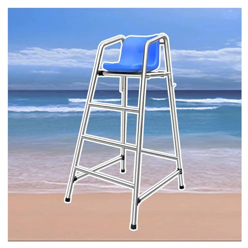 Genérico Sillas Salvavidas Resistentes para Exteriores, Desmontables con Gancho y Escalera, Ideales para Playas, Puertos Deportivos, Piscinas y Paradas de Metro.