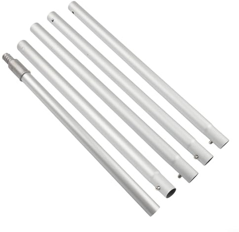 Aluminium Telescopic Pole 12ft Multi-Purpose Extension Rod for Painting Dusting Gutter Cleaning Tasks