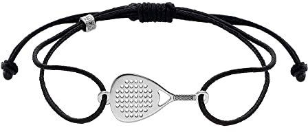 CODEONE Pulsera pala pádel, Pulsera Pala de Pádel, Pulsera aficionados Pádel, Pulsera raqueta de Pádel, Pulsera poliester, Hombre, Mujer, Estuche regalo