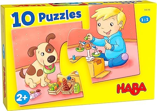 HABA 10 Puzzles - Mein Spielzeug