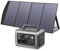 ALLPOWERS Solargenerator R600, 2x 600W (1200W Spitze) AC Ausgang Tragbare Powerstation mit 200W Solarpanel, 299WH LiFePO4 Batterie, Mobile Stromversorgung für Garten Reise Camping Wohnmobil Notfall