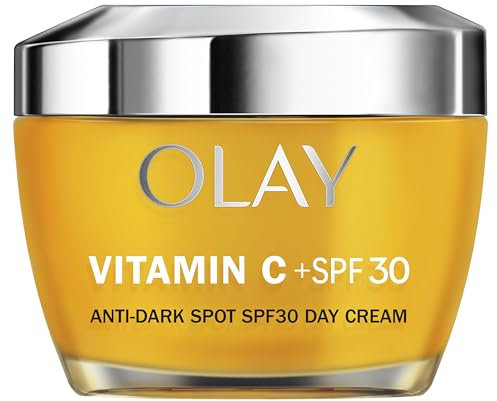 Olay Vitamin C Crema De Día Hidratante Con SPF 30, Con Vitamina C Y Niacinamida, Antimanchas, Para Una Piel Más Luminosa Y Un Tono Más Uniforme 50ml