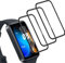 TUTUO [3 Piezas Protector Película Compatible con Huawei Band 8/Huawei Band 9 Protector de Pantalla, Anti-Arañazo, Alta Definición, No Burbujas Soft HD TPU Película Protectora - Negro