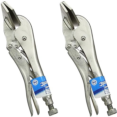 Silverline Sheet Metal Clamps 250mm (633638) (Pack of 2)