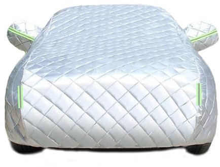 Bache Voiture Anti-grele pour 𝐁𝐌𝘄 4 Series Gran Coupe 420d Housse Voiture Exterieur en Coton Épais,Housse de Protection Voiture Anti-grêle Etanche Anti UV Rayure