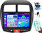 OiLiehu 4+64G Android 13 Doppel Din Radio CarPlay Android Auto für Mitsubishi ASX 1/Peugeot 4008/Citroen C4 Autoradio Mit Bildschirm 10.1 Zoll Autoradio Bluetooth FM RDS GPS WiFi SWC+Rückfahrkamera