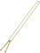 DEARMAMY Drumstick-halskette Beste Freund Kette Schmuck Für Männer Halskette Halskettenverzierung Halskette Mit Kabelkette Freundschaftskette Schlagzeug-halskette Silber Stahl Golden