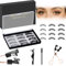 Cils Magnétiques, Cils Magnétiques Sans Eye-liner, Faux Cils Magnetique Naturel, Cils Magnétiques avec Applicateur, Cils Magnétiques Sans Colle (Noir)