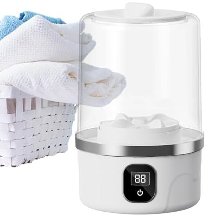 Lavadora Pequeña | Lavado Higiénico Mini Para Prendas Íntimas - Herramienta Compacta Para Apartamentos Camping Viajes Residencias Y Autocaravanas