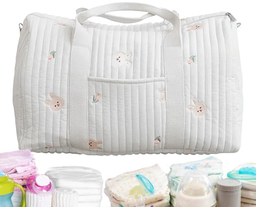 Krujecnt Wickeltasche,Großvolumige wasserdichte tragbare Organizer | Kliniktasche Für Die Geburt - Für Mutterschaft Schwangerschaft Flasche Schnuller Vater Eltern