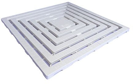 AP Cartucce Pedana Doccia In Pvc Antiscivolo 60 X 60 Bianca