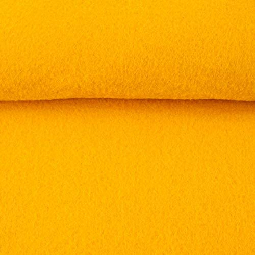 ggm® Filz Taschenfilz 3mm, Meterware, 90 cm breit (gelb)