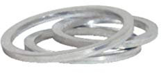 KS Tools Aluminium-Dichtungen für Ölablassschrauben, M17 25 Stk