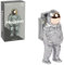 DOIY Bottle Opener Astronaut | Bar Accessories for Home Pub & Beer Bottle Opener | Bottle Openers for Garden Bar Accessories | Alcohol Gifts for Men & Beer Gifts for Men | Beer Bottle Opener | Grey