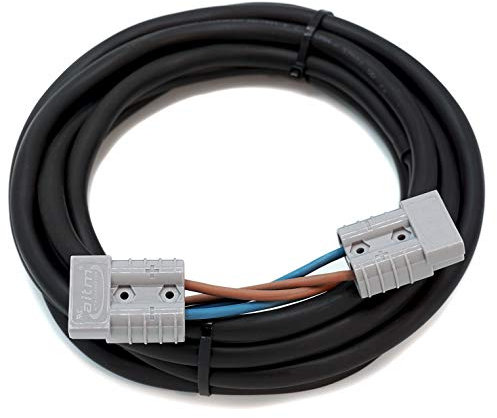 WATTSTUNDE SunFolder Solartasche 2x4mm² Verlängerungskabel - Kabelverlängerung für alle Kabel mit Anderson Stecker (SunFolder Verlängerung 10m)