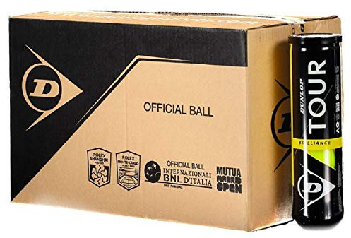Dunlop Tennisbälle Tour Brilliance Box 18 x 4 Bälle