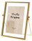 Cadre mural en verre à suspendre pour fleurs pressées - Cadre en verre pour photos, cartes, affiches, œuvres d'art, certificats, cadre flottant (20 x 15 cm)
