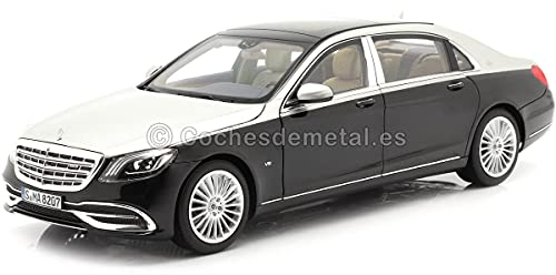 Norev 183427 Mercedes-Maybach S 650 2018 - Black metallic / Silver