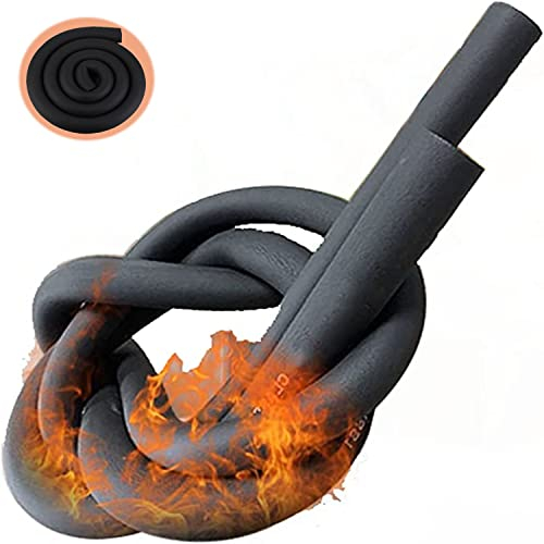 AEMIN Schaumstoff Isolierschlauch Kautschuk Isolierschlauch Für Heizung, Sanitär, Solar Gummirohrisolierung, Flexible Rohrisolierung, ID :6mm~110mm (Color : 1 Piece, Size : 50mmx20mm/1.8m)