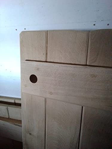 Sonder Holztisch zum stecken, gerade Kanten zum stecken, aus Eiche 25-30 mm mit 8-kantigen Beinen, ca 90cm lang, 80cm hoch und 40cm breit, für Larp, Reenactor, Tavernenbestuhlung