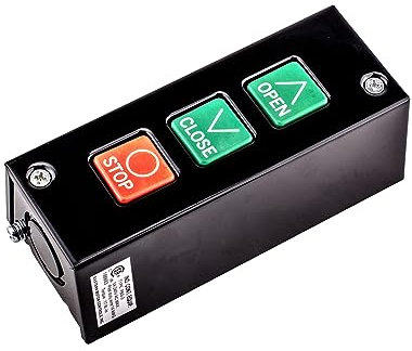 Garage Door Opener Open/Close/Stop Station