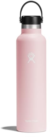 Hydro Flask - Water Bottle 709 ml (24 oz) - Vacuum Insulated Stainless Steel Water Bottle with Leak Proof Flex Cap and Powder Coat - Standard Mouth - Trillium