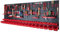 Valle Verde 138-tlg. Werkzeugwand Set XXL, Werkstattwand, Werkstattregal, Lochwand - Stapelboxen, Werkzeughalterungen - Lagersystem, Werkstatteinrichtung - Kunststoff - 2316 x 780 mm