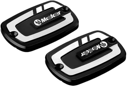 Motorrad Bremsflüssigkeitsbehälter Deckel Mo&torrad CNC Aluminium Bremsflüssigkeit Kraftstoffbehälter Tankdeckel Abdeckung Für Ya&maha TMAX 500 T-Max 530 TMAX530 TMAX560 TECH MAX 560