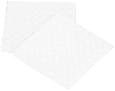 Wandschutz, 4 Mm Höhe, Guter Schutz, 12 Mm Durchmesser, Transparent, 128 Stück, Tolle Pufferung, Türknauf-Stoßstange, Selbstklebend, für Büro
