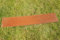 Rasenkanten Cortenstahl Edelrost 118 cm x 24 cm x 1 mm - 5er Set