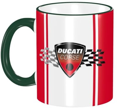Compatible With Ducati Kaffeetasse, Keramik-Teetasse mit Griff für Zuhause, Büro, originelle Tassen