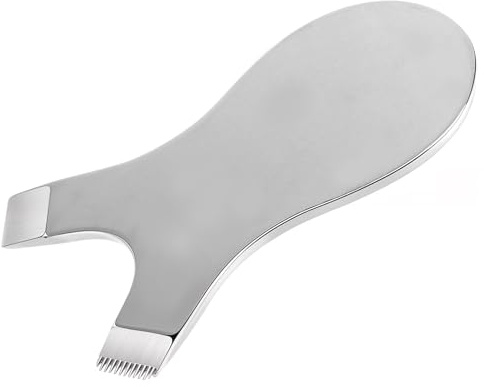 Stainless Steel Lift Comb - Reusable Metal Y Eyelash Perming Brush - Lash Lift Tools - Eyelash Curlers - Silver