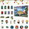 Adventskalender 2024, Advent Calendar 2024, 24 Tägiger Weihnachts Adventskalender, Griswold Adventskalender, Weihnachts Countdown Kalender Geschenke Spielzeug