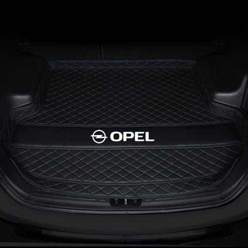 QWEERASS Kofferraummatten, für Opel Insignia Grand Sport (B) 2017-2022 Kofferraum Schutzmatte Anti-Rutsch Kofferraumschutz Kofferraumwanne Interieur Zubehör,A