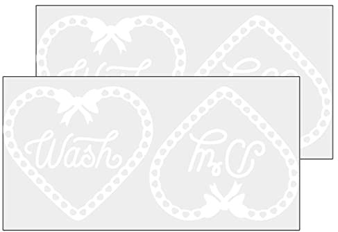 DOITOOL 2piezas Calcomanía Para Lavadora Decorativa Unidades Para Pared Lavadero Calcomanía De Pared Decoración De Lavadero Vinilos Para Lavadoras Pegatina Maquina De Lavar Ropa