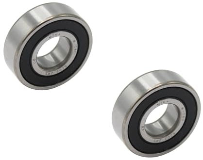 SECURA 2x Kugellager kompatibel mit Atika AKM 130 Betonmischer