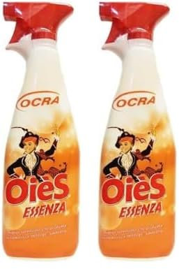 Rubino Chem Oies Essenza Ocra Essenza Profumata Sgrassatore Detergente, 750 ml (Confezione da 2)