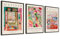 Henri Matisse Art Prints Set of 3 (Unframed) – Vibrant Modern Wall Art Decor | Multiple Sizes | Famous Impressionist Paintings for Living Room, Bedroom, Office, Gallery Walls (A3-29.7 x 42.0 cm)