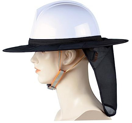 SHINEOFI Cappello Visiera Sole Protezione Solare Traspirante Schermo Completo con Rete per Alta Visibilità Accessorio per Caschi Cappello