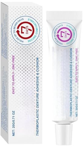 Adheza Colle Adhésif Pour Dentier, Adheza Pour Prothèse Dentaire, 𝐀𝐝𝐡𝐞𝐳𝐚 Fixation Dentaire, 𝐀𝐝𝐡𝐞𝐳𝐚 Adhésif Thermoplastique, Colle Thermoplastique Pour Prothèses Dentaires (1 pièces)